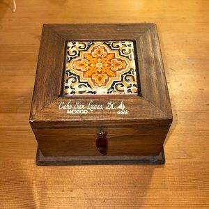 Cabo San Lucas Wood Trinket Box
